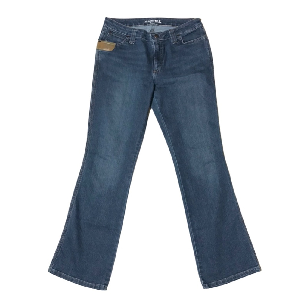 2/$29 Wrangler womens jeans size 6 blue Riggs Workwear bootcut